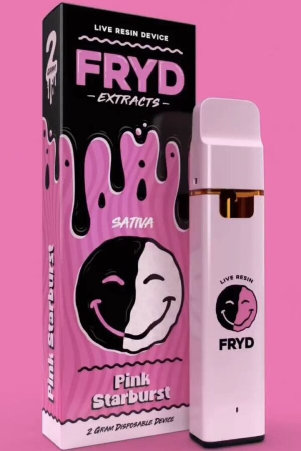 Fryd Pink Starburst 2G Disposable