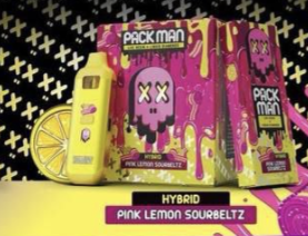 Pink Lemon SourBeltz Packman Gen 3 Disposable