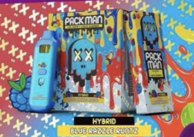 Blue Razzle Runtz Packman Gen 3 Disposable