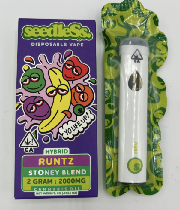 Seedless Runtz 2G Disposable Vape