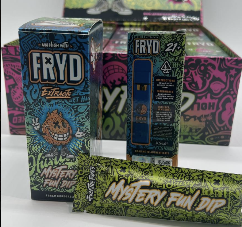 Brand New Fryd Design Disposable Vape