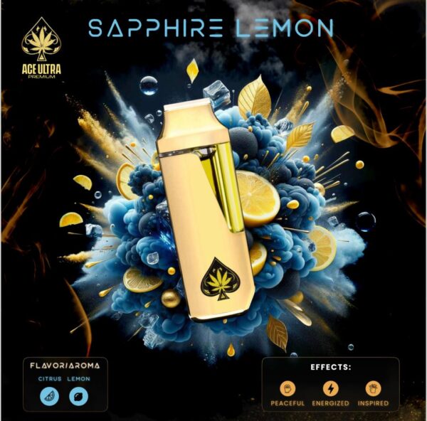 Ace Ultra Sapphire Lemon 2g Disposable