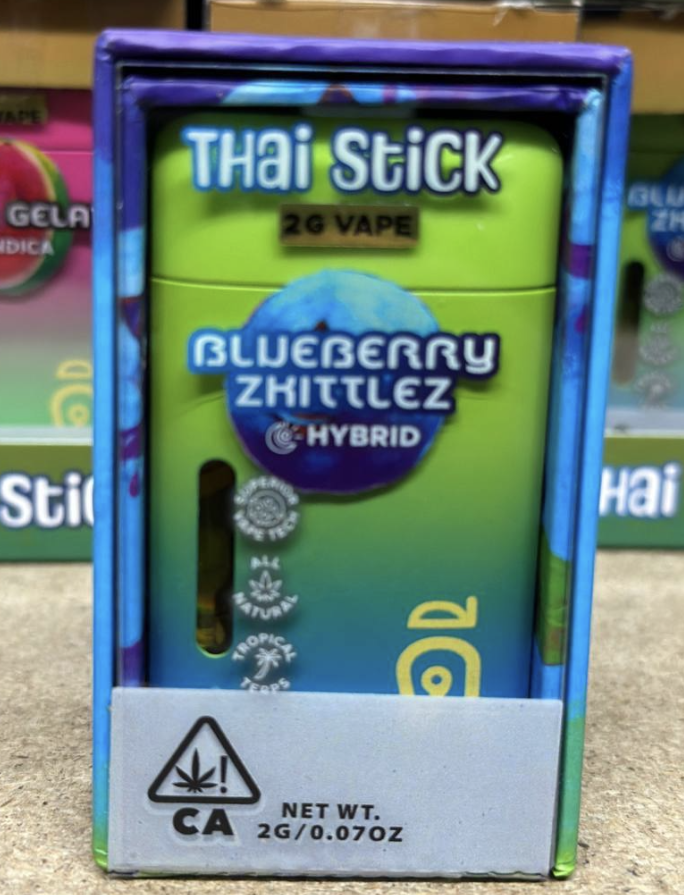 Thai Stick BlueBerry Zkittlez 2g Disposable