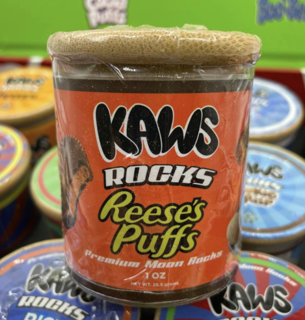 Kaws Moon Rocks Reese's Puffs