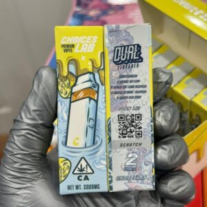 Choices Dual Flavored 2g Disposable