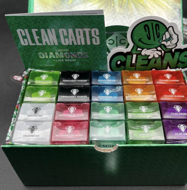 Clean Carts 2g Disposable The Green Edition